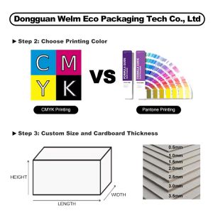 Biodegradable Burger Hamburger French Fries Boxes Package Customized Shape