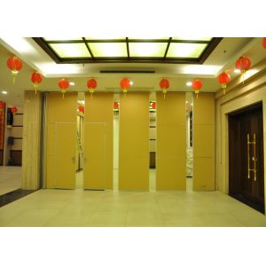 China Training Room Folding Partition  Aluminum Sliding Doors 65mm Panel on sale