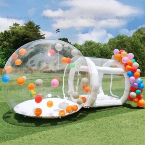 Transparent Kids Balloons Inflatable Bubble House For Party Fun House Clear