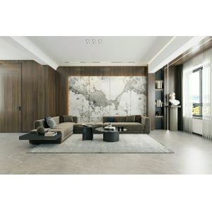 Cheap White Polished Glazed Porcelain Tile 900x1800mm for Floor and Wall for sale
