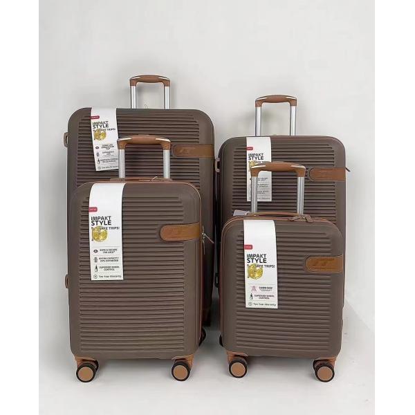 Quality Practical ABS PC Luggage Multi Function Unisex With Double Zipper wholesale