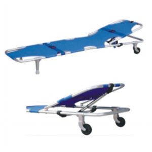 China Portable Medical Rescue Ambulance Folding Stretcher Patient Transfer 214*55*12 Cm on sale