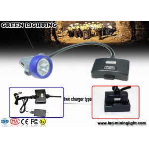 5.6Ah Li ion Battery Rechargeable Miners Headlamp , High Lumen Rechargeable Cap