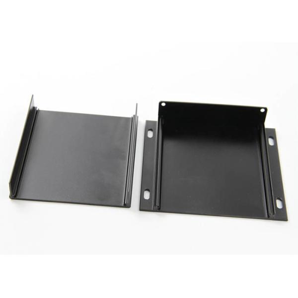 Quality Durable Black Oxidize AL2024 Aluminum Extrusion Profiles Metal Box Shell wholesale