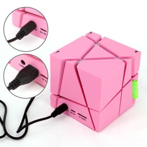 Home Theater Wireless Speaker System Mini Cube Super Bass Stereo Audio Loud