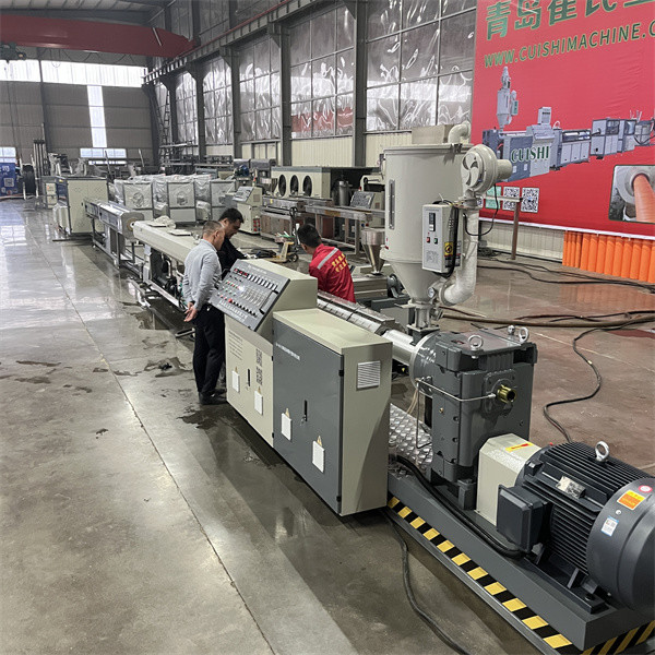 Coaxial Rotary Twin Screw Extruder with PLC/Touch Screen Control System and