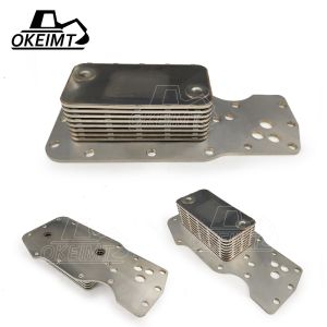 OKEIMT High Quality Excavator Parts Engine 6D107 8P Hydraulic Oil Cooler Core