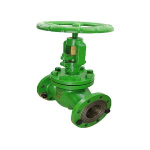 Durable Cast Steel Flange Globe Valve Manual Wheel Operated For Water Steam
