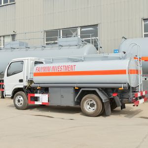 6 Metric Fuel Dispensing Trucks Forward Shift Number 5 Dongfeng 5000L 6000L Fuel