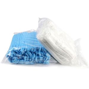 30g SMS Surgeon Ventilation Non Woven Bouffant Cap Blue