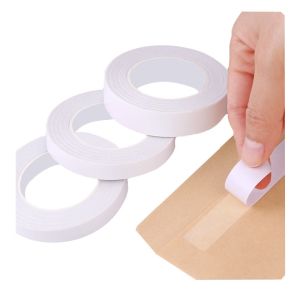 0.14mm Double Sided Craft Tissue Tape Acrylic Glue For Packing