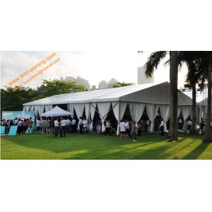 Fireproof Assembled Mobile Aluminum Ceremony Party Tent Wind Resistant Event