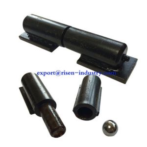 Welding hinge piston hinge PH610, with grease fitting, 5"X1", 7"X1-1/4", self