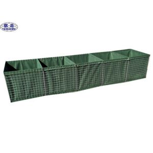 China Zinc Coating Sand Filled Barriers Security Blast Wall Customized Service on sale