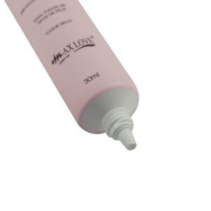 30ml35ml40ml45ml50ml soft plastic tubes squeeze cosmetic empty eyecream frosted