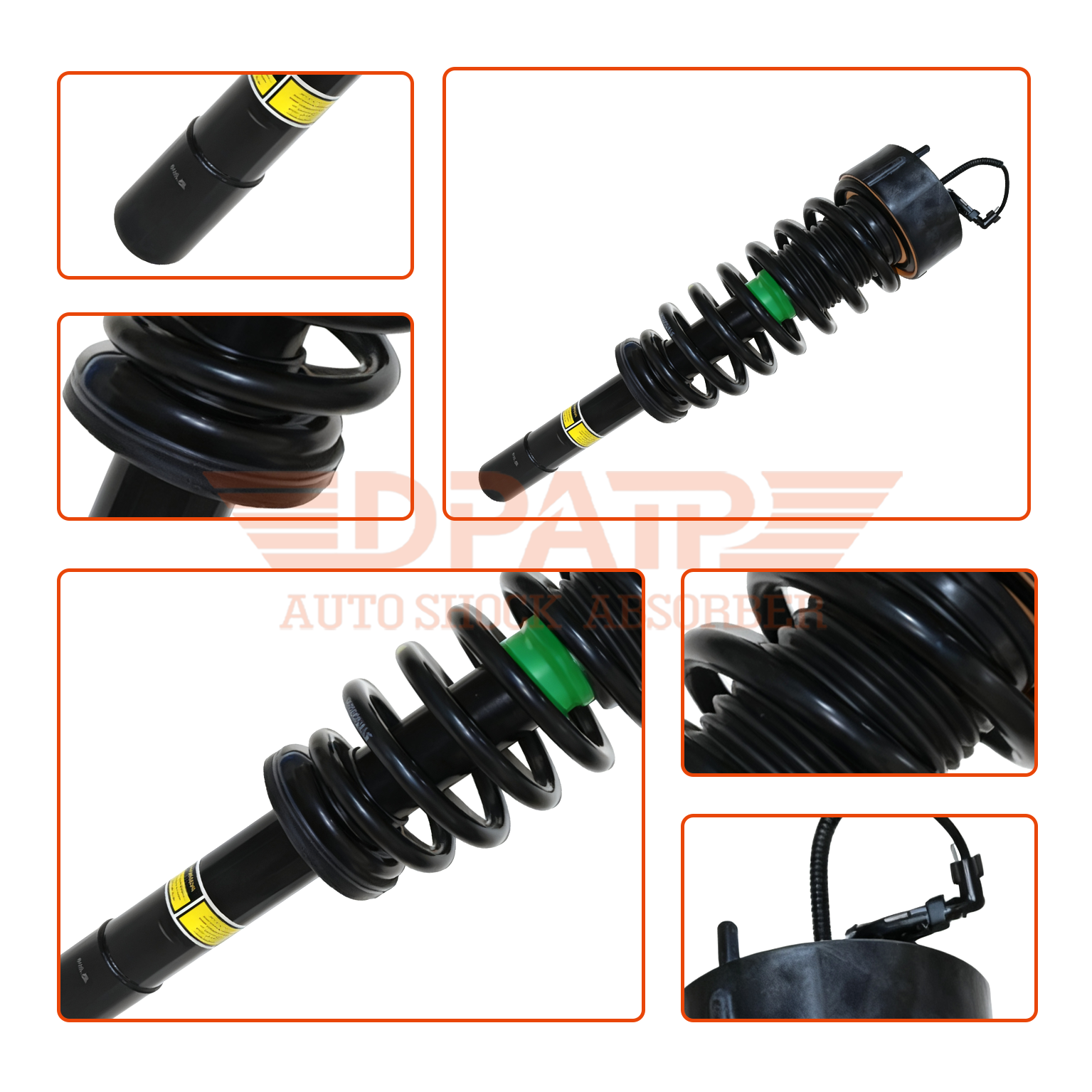 Suspension Coilover Kit Front Spring Strut Inductive Damper Shock Absorber