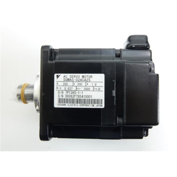 Quality YASKAWA AC SERVO MOTOR 200W InsB SGMAS-02ACA2S Industrial Servo Motor wholesale