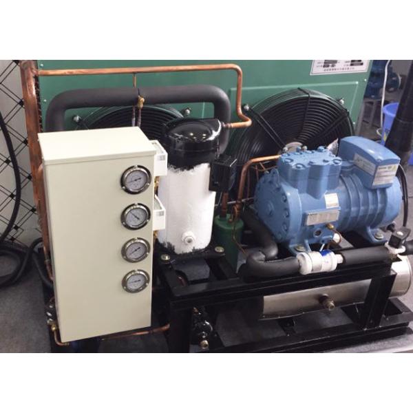 Open Type Semi Hermetic Refrigeration Condensing Unit / 8HP Freezer Condenser