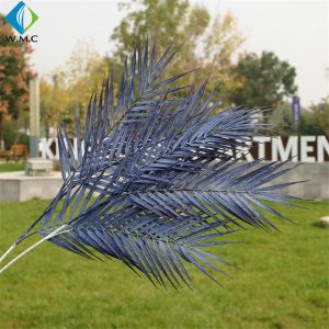 Plastic Artificial Coconut Palm Leaves For Garden Landscaping Decoration