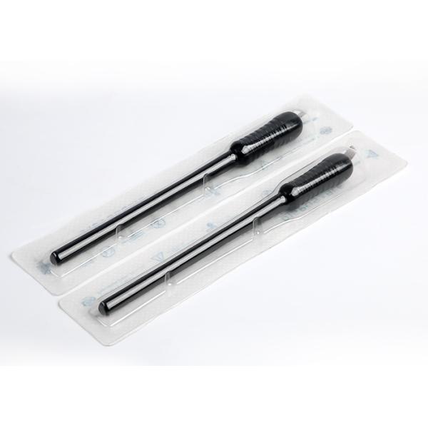 Black Big Head Sketch Disposable Microblading Pen #16 Pins Blade