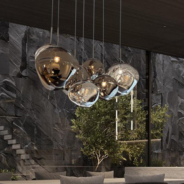 Postmodern Lava Chandelier Creative Clothing Store Bar Pendant Lamp Nordic Living Room Single-head Chandelier