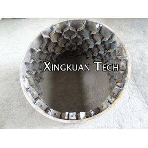 Steel Hex Metal Mesh , Hex Steel Metal Mesh For Refractory Lining