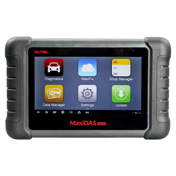 AUTEL MaxiDAS DS808 KIT Tablet Auto Diagnostic Tools Full Set Support Injector &