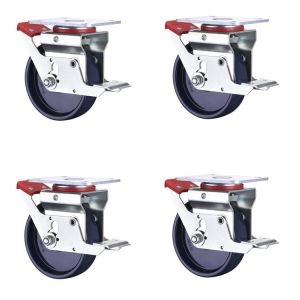 200mm Caster Wheel Scaffolding , 700kg Loading Scaffolding Wheel Heavy Duty