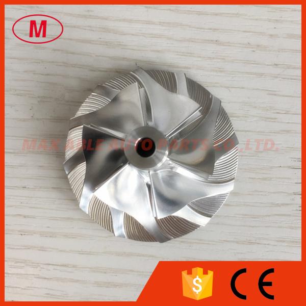 Quality GT15-25 436563-0003 37.68/56.03mm 6+6 Blades turbo milling/aluminum 2618/billet compressor wheel for 711736 wholesale