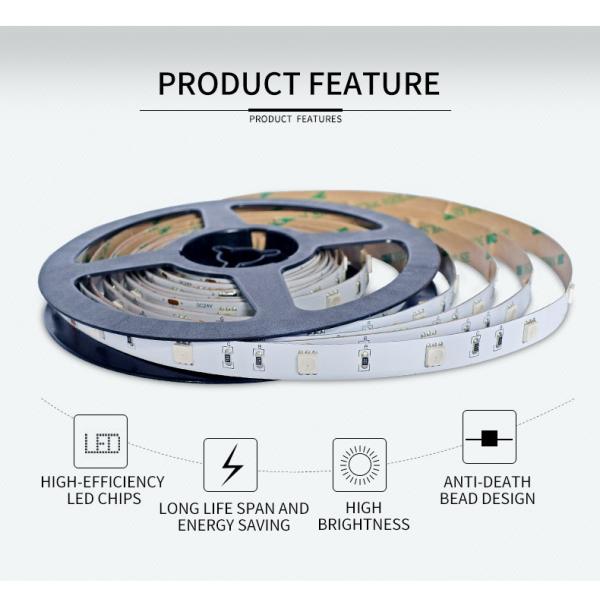 IP20 IP65 IP67 IP68 waterproof high quality led strip DC12V/24V 30 leds 5050 RGBW LED strip outdoor display