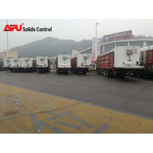 Solids Removal 380V Slurry Separation Drilling Mud Tanks