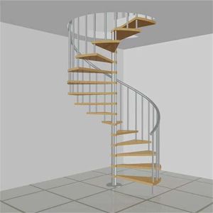 Indoor Space Saving Spiral Staircase