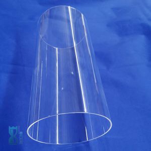 Resistance High Temperature Customizable Size Quartz Glass Tube Fused Silica