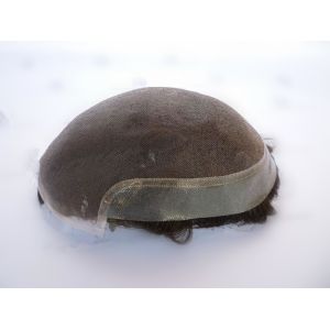 Size Custom Hair System Adhesive Attachment Method Man Toupee