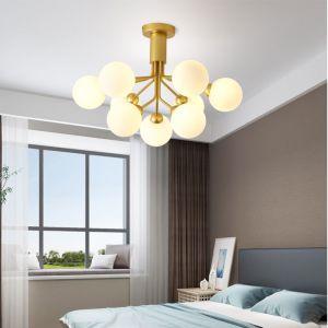 Modern Branch Chandelier Lighting For Living Room Nordic Bedroom Hanging Light