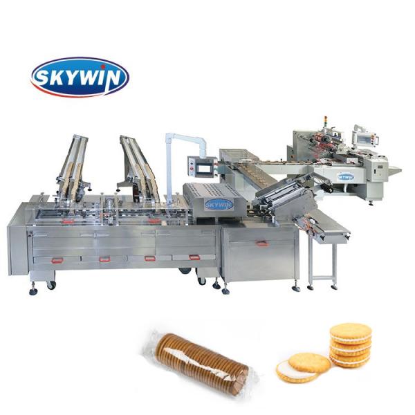 Quality High Productivity Biscuit Sandwiching Making Machine PLC controlled wholesale