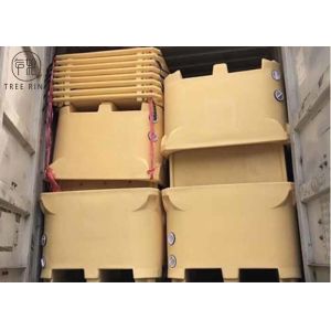 Over 1000qt High Performance Ice Coolers For Frozen Seafood Shipping Pallet