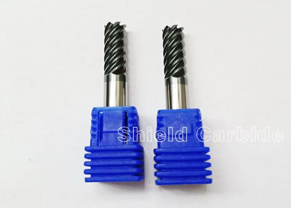Quality Steel Cutting Carbide Roughing End Mills Cutter 0.4-1.0um WC Grain Size wholesale