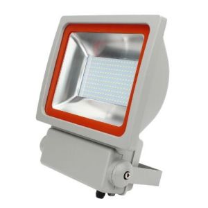 China Grey Color 100W IP65 120 Angle Outdoor Led Flood Light CRI 75 CE Certification on sale