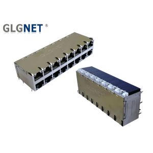 Industrial Switcher Poe RJ45 Connector 90° Angle Orientation With Integrated