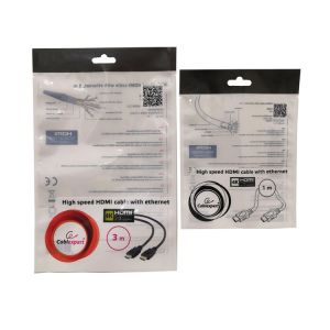 Recyclable Clear Plastic Clamshell Packaging Translucent OPP Gravnre Printing