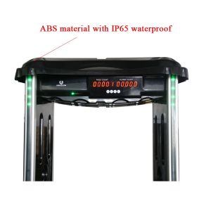 ABS Material Waterproof IP65 Arch Door Frame Metal Detector Suit For Outdoor and