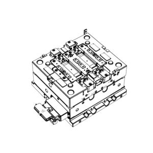 OEM / ODM ： Hot Runner injection molding & Transparent Smart Doorbell Cover No