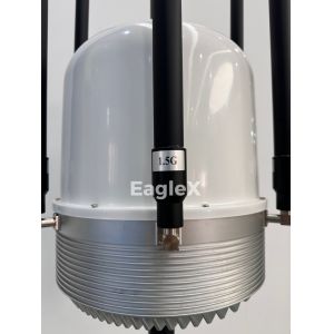 6 Channel 8 Channel 2KM 3KM UAV Fixed Drone Jammer For Perimeter Security