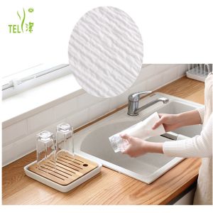 Cotton Threads Reinforced Paper Towels Dry Wet Amphibious