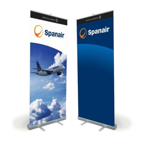 Quality Grey back PET banner for Roll up stand wholesale