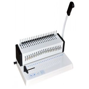 Office Plastic Comb Binding Machine , Metal Ring Binder Machine S328