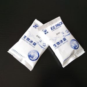 Insulated Dry Cold Ice Pack Reusable Gel Ice Bag For Food Chilled Shipping