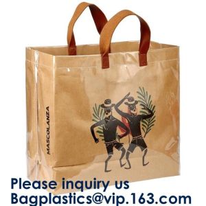 Biodegradable Promotional BAGEASE Three-Layer Hand Bag PVC Tote Waterproof Craft