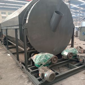 10-300t/H Rotary Screen Carbon Steel High Throughput For Separation Of Coarse